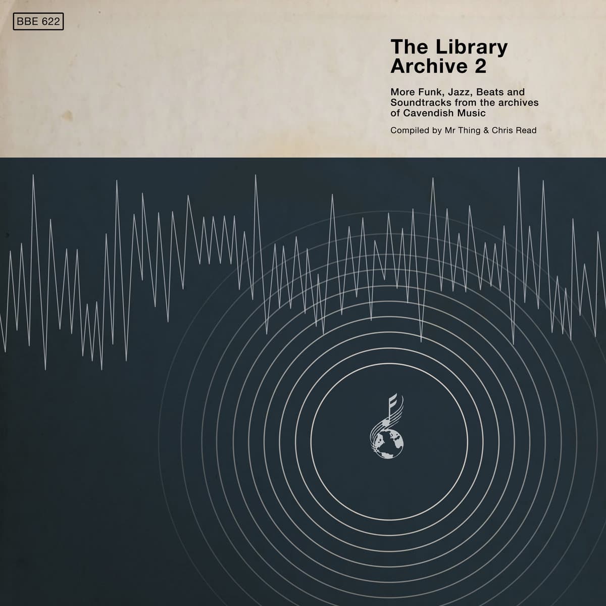 Crate digging DJs Mr Thing and Chris Read return to BBE Music with a second volume of their compilation series ‘The Library Archive’, presenting more Funk, Jazz, Beats and Soundtracks from the archives of Cavendish Music.