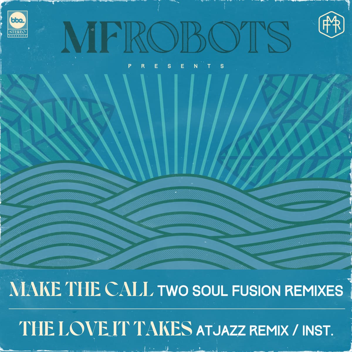 Taken from the duo's 2021 album 'Break The Wall' MF Robots' Dawn Joseph and Jan Kincaid have released another slab of dance floor soul in 'Make The Call'. A sure-fire groove that underpins a sublime vocal, 'Make The Call' is sure to be one of the festival, event and club hits of the Summer.