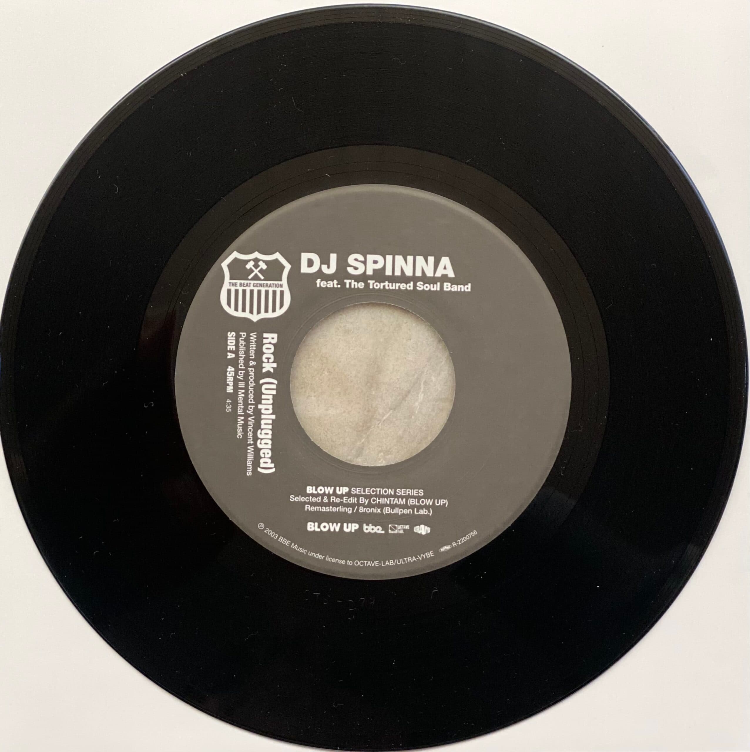 Remarkably, 'Rock (Unpluged)', DJ Spinna's collaboration with the Tortured Soul Band, is now 20 years old.