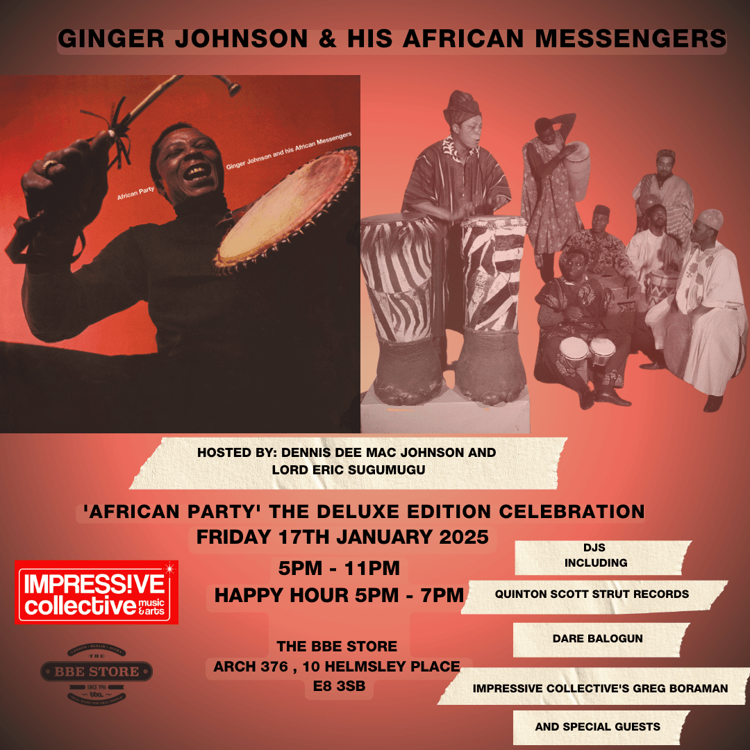 Ginger Johnson & his African messengers 'African Party' the Deluxe Edition Celebration