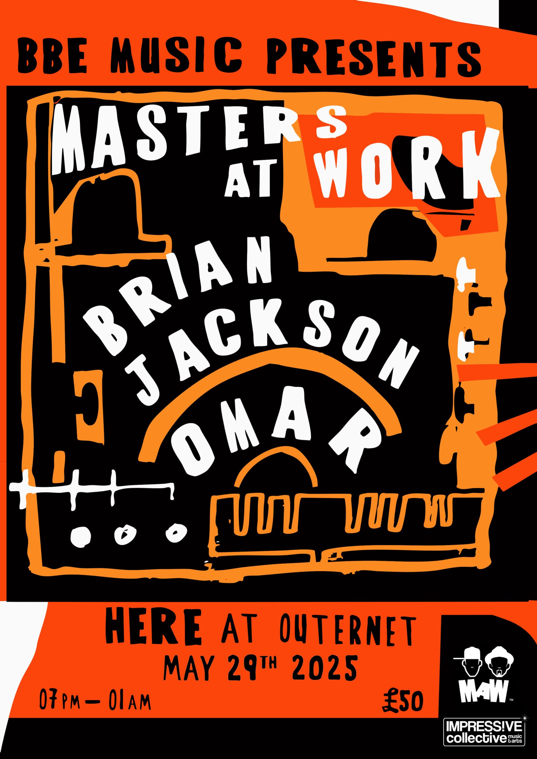 BBE Music Presents Omar, Brian Jackson and Masters at Work