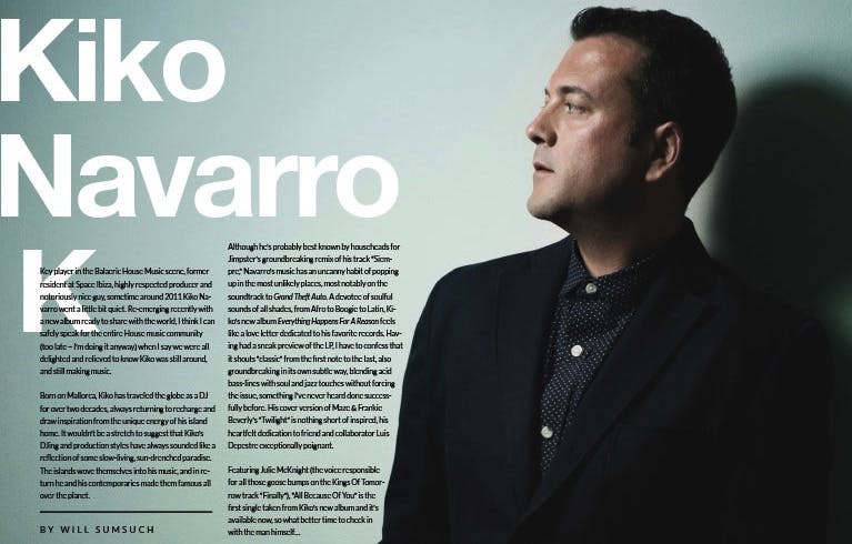 Kiko Navarro Featured in 5 Magazine