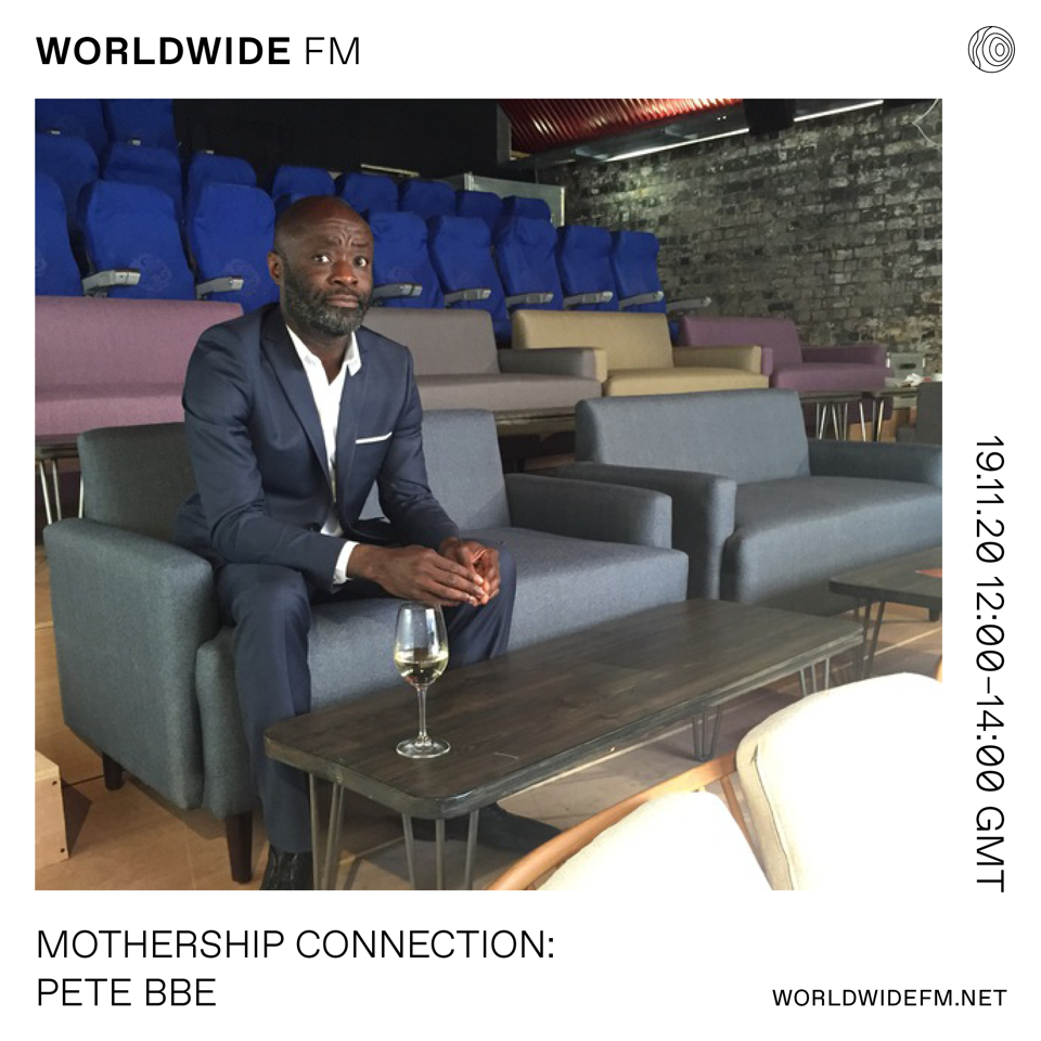 Our faithful leader Peter Adarkwah has joined Worldwide FM for a brand new monthly show, 'Mothership Connection: Pete BBE'