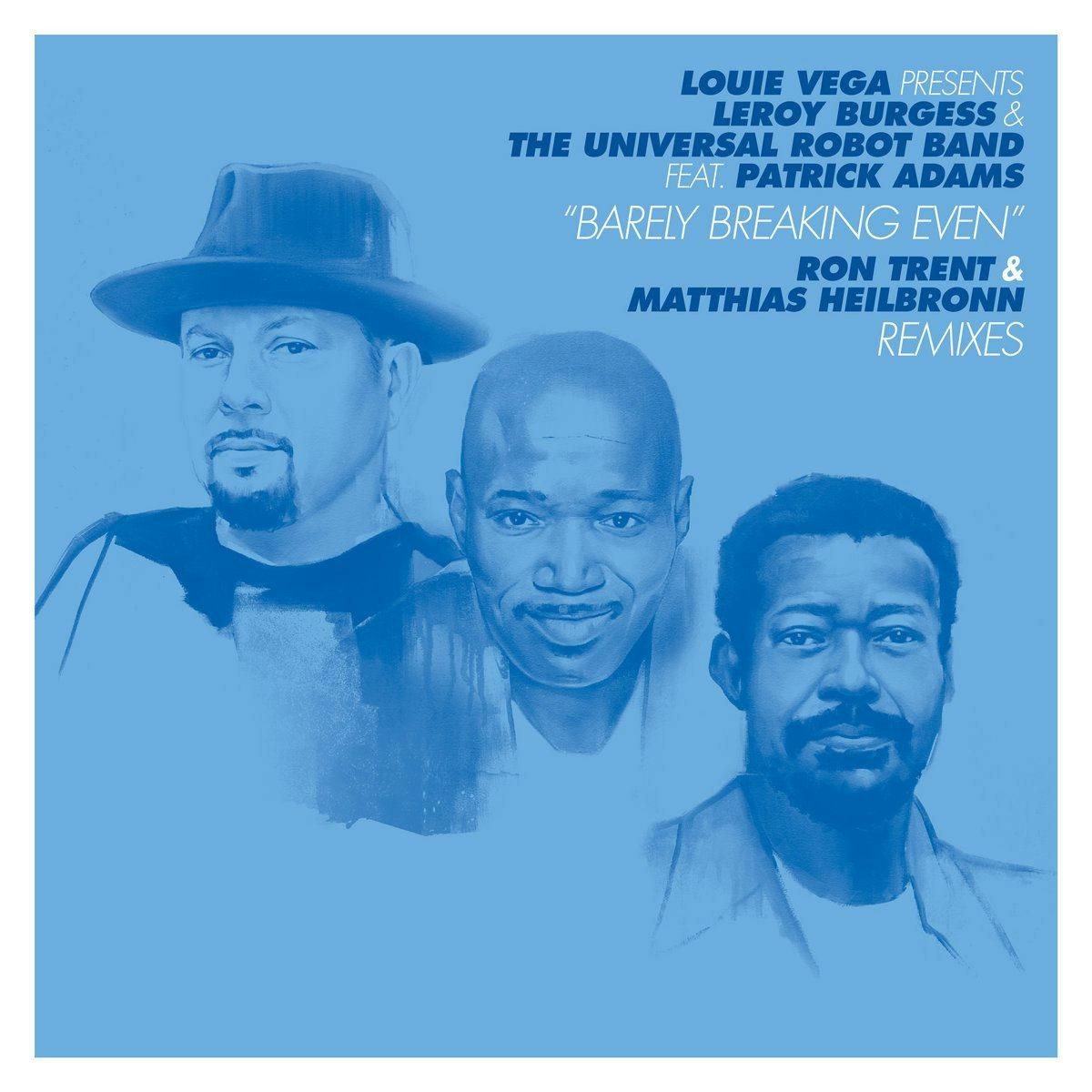 Following up BBE Music’s special version of Universal Robot Band’s ‘Barely Breaking Even‘ by Louie Vega, Leroy Burgess and Patrick Adams, the label announces new remixes by Ron Trent and Matthias Heilbronn.