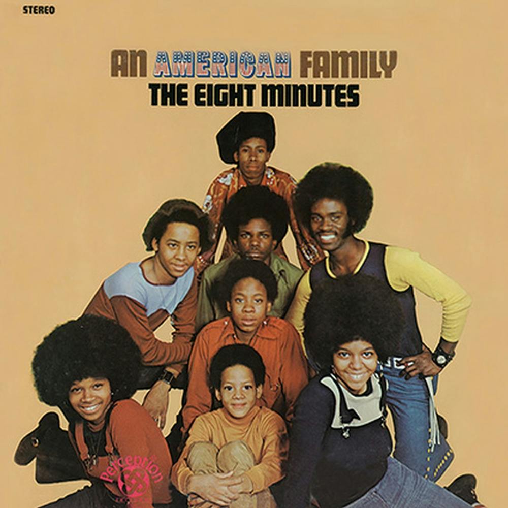 Released on Perception Records in 1972 'An American Family' is an album that showcases The Eight Minutes, an eight-piece discovered by Soul legend Doris Jones and made up of three members each from the Goggins and Sudduth families with the additions of Juwanna Glover and Carl Monroe. It is an album of vocal soul that veers from territory occupied by The Jacksons to The Undisputed Truth to the psych-folk-soul of Norman Whitfield produced acts and vocal groups such as Friends of Distinction.
