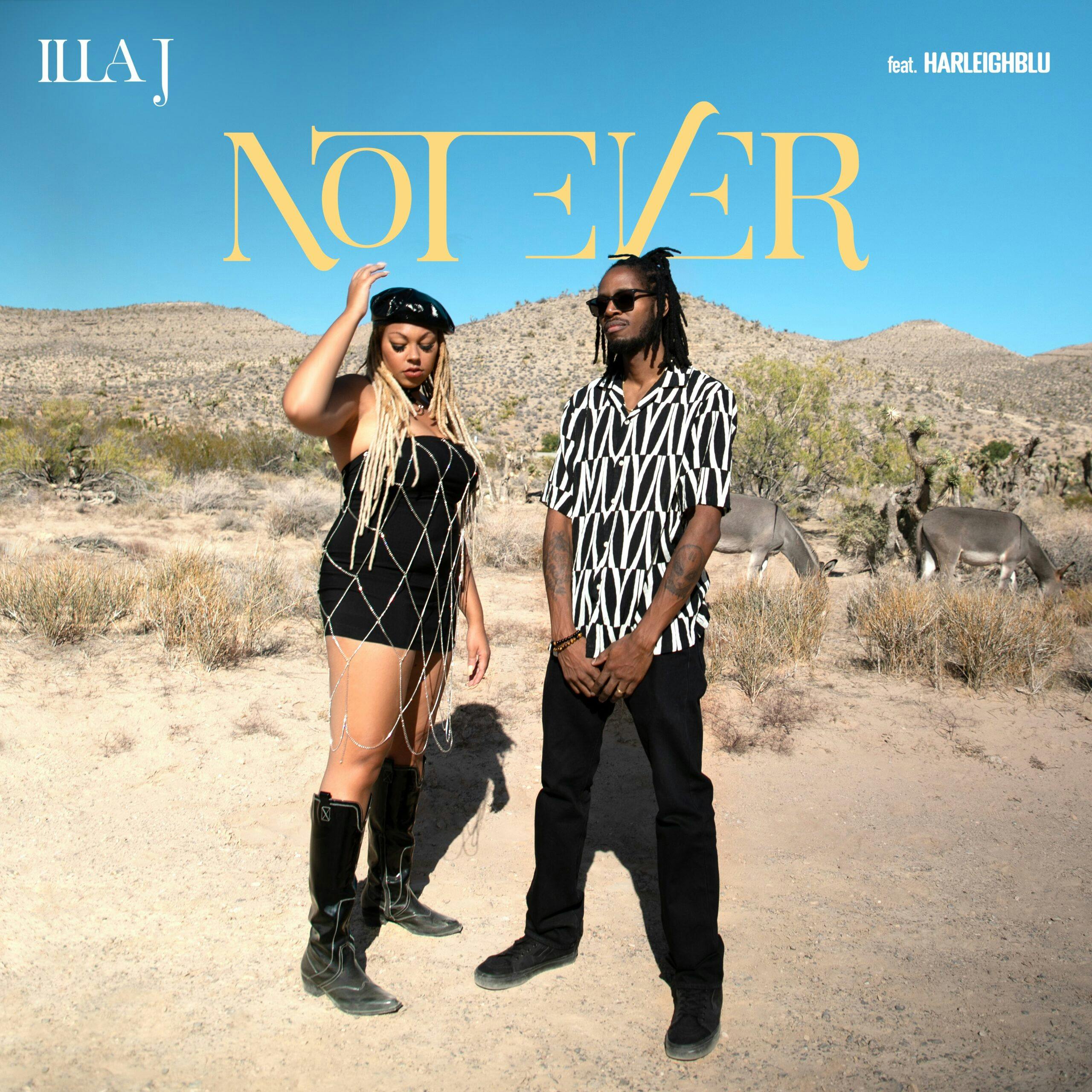 Get ready for a soulful collaboration that's about to take the music world by storm! Illa J, the American rapper, singer, and producer, teams up with rising UK soul star Harleighblu in their latest single, "Not Ever."